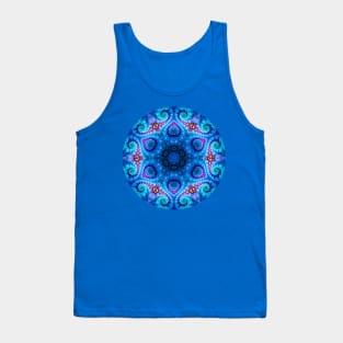 Frosty Swirl Mandala Tank Top